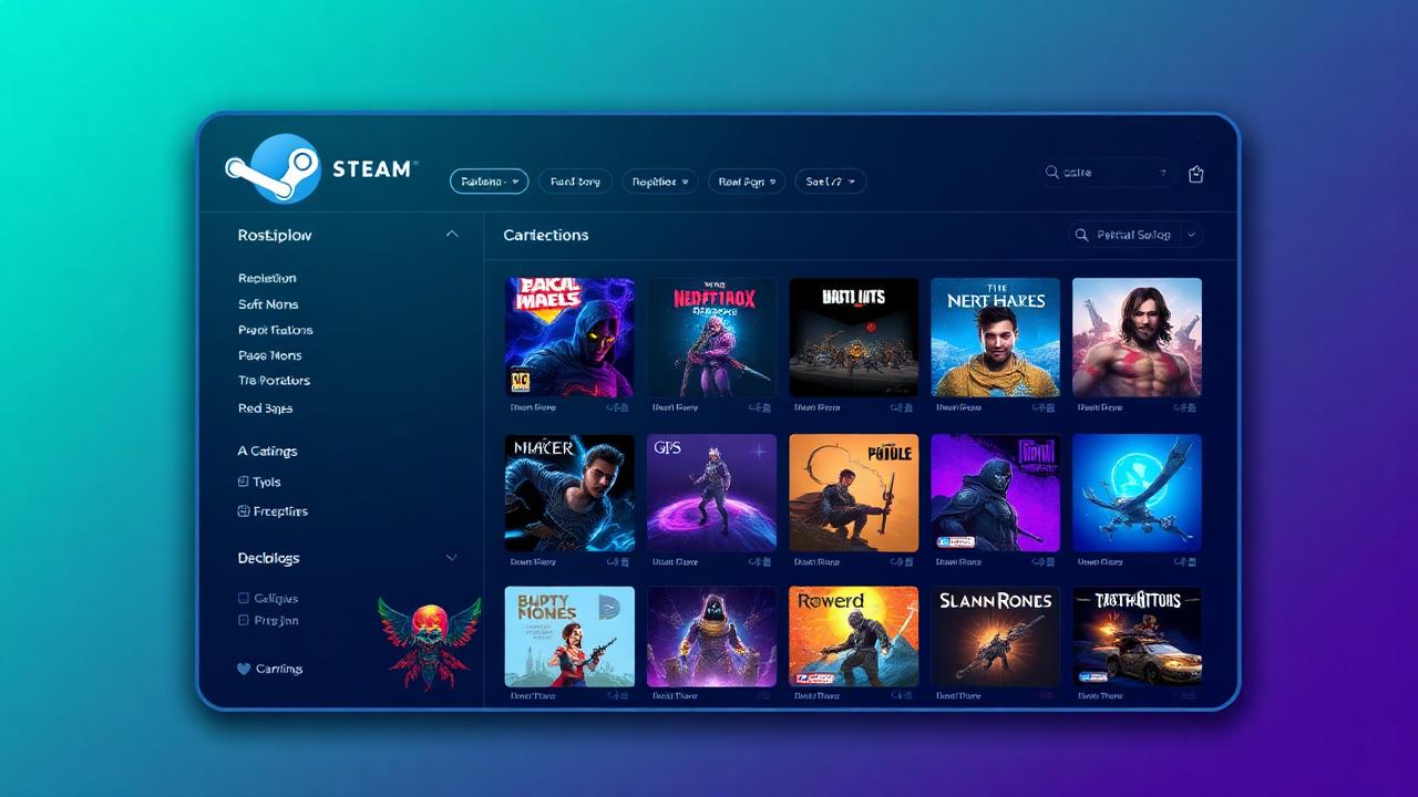 GameBay catalog with GTA 5 and other AAA Steam titles ready to redeem